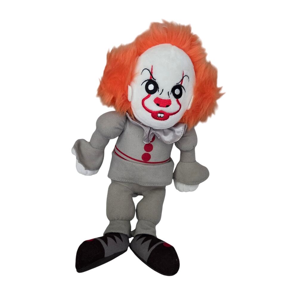 IT Pennywise w/ Balloon Pull-String Voice Plush Doll Chapter 2 Movie 10"